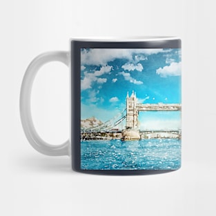 Great sky of London Mug